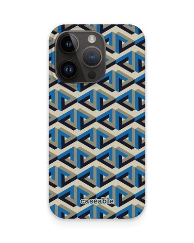Penrose Pattern Hard Shell Phone Case for Apple iPhone 14 Pro