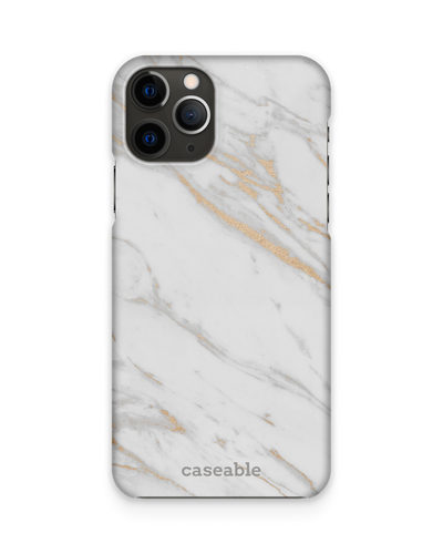 Gold Marble Elegance Hard Shell Phone Case Apple iPhone 11 Pro