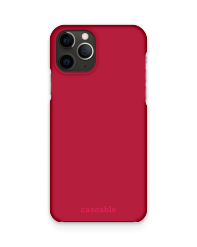 RED Hard Shell Phone Case Apple iPhone 11 Pro