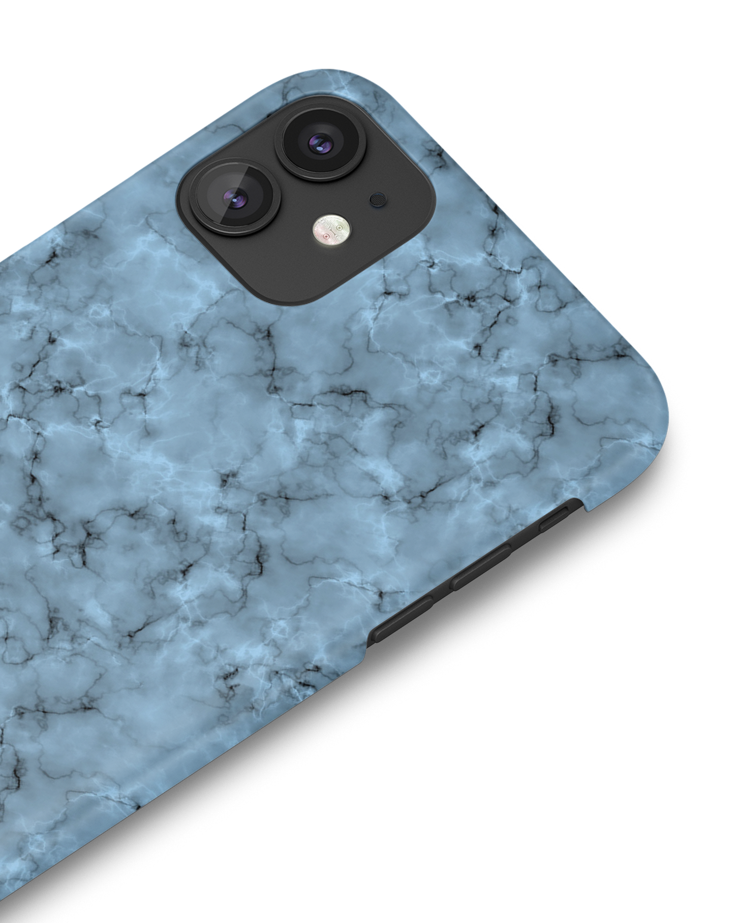Blue Marble Hard Shell Phone Case Apple iPhone 11: Detail Shot