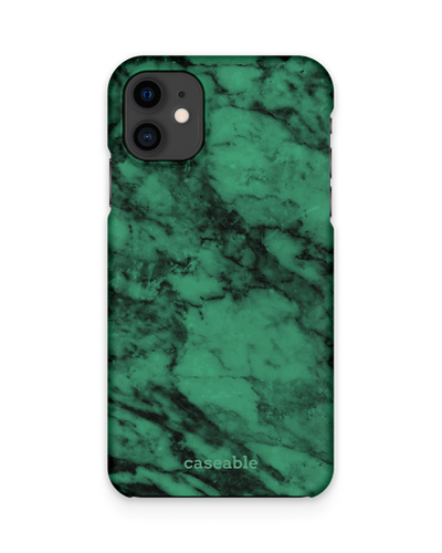 Green Marble Hard Shell Phone Case Apple iPhone 11