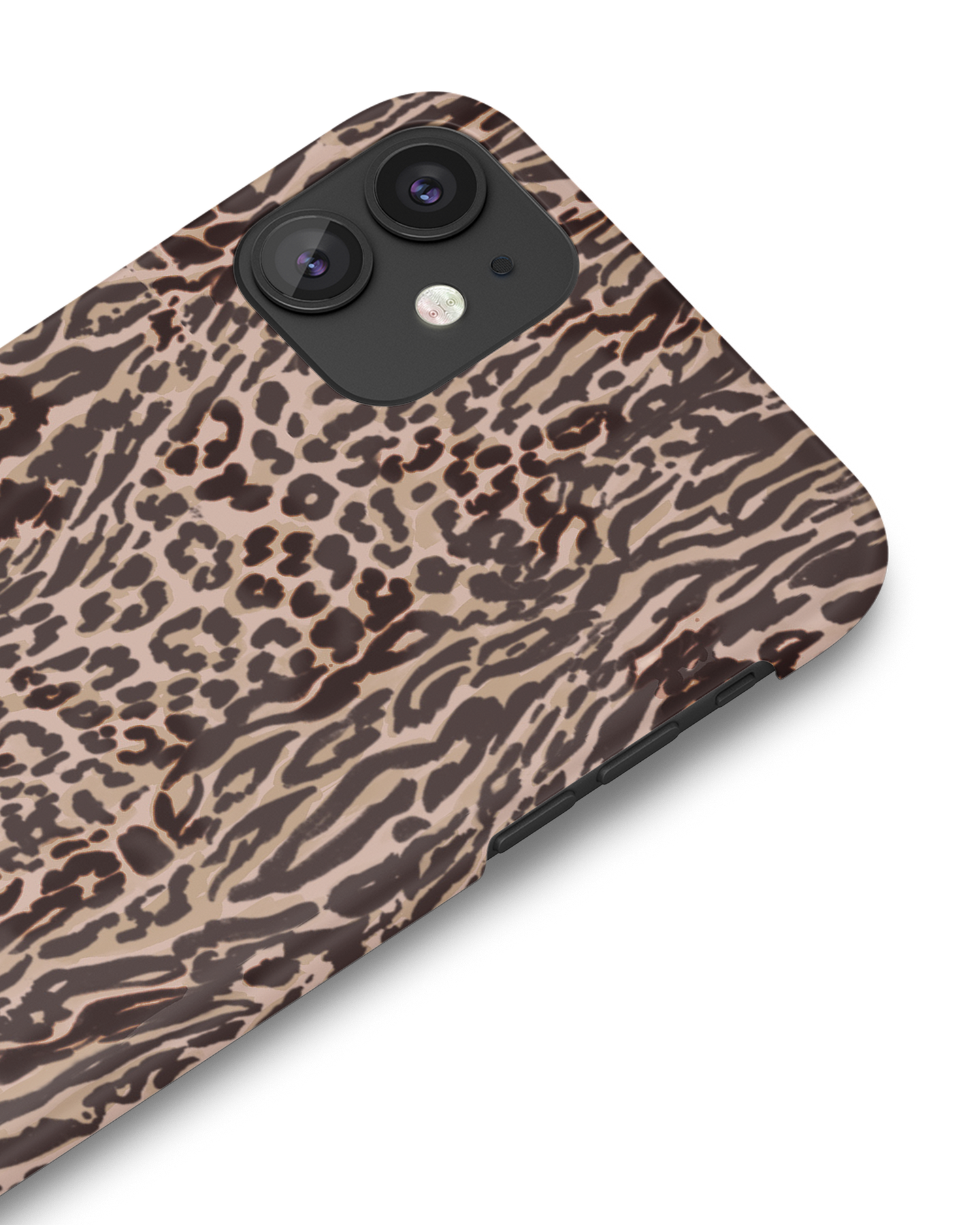 Animal Skin Tough Love Hard Shell Phone Case Apple iPhone 11: Detail Shot