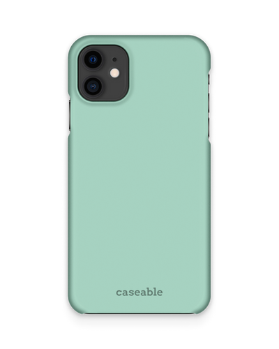 LIGHT GREEN Hard Shell Phone Case Apple iPhone 11