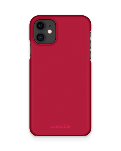 RED Hard Shell Phone Case Apple iPhone 11