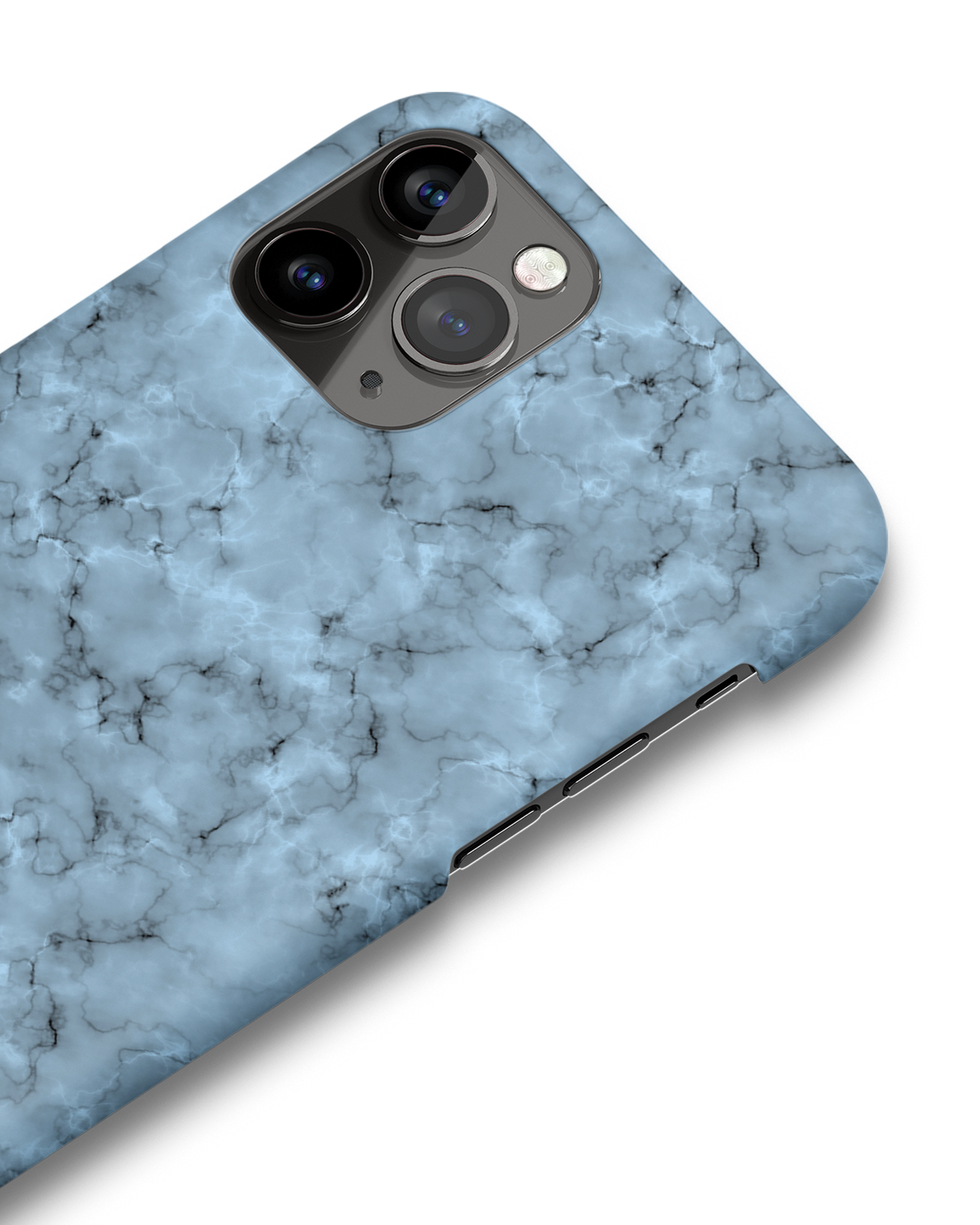 Blue Marble Hard Shell Phone Case Apple iPhone 11 Pro Max: Detail Shot