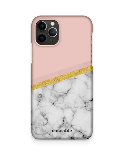 Marble Slice Hard Shell Phone Case Apple iPhone 11 Pro Max