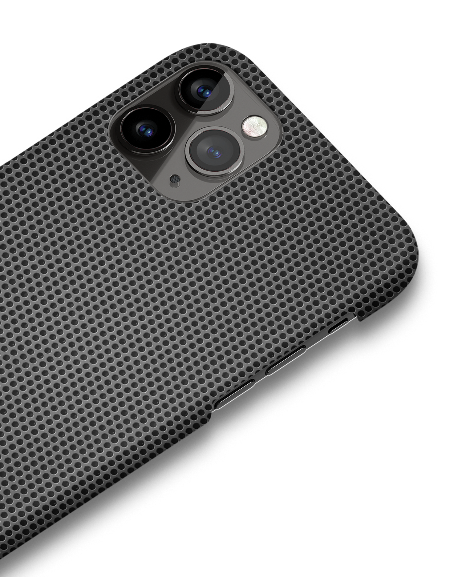 Carbon II Hard Shell Phone Case Apple iPhone 11 Pro Max: Detail Shot