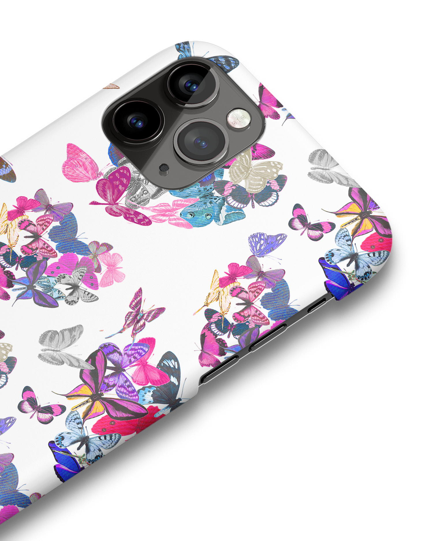 Butterfly Love Hard Shell Phone Case Apple iPhone 11 Pro Max: Detail Shot