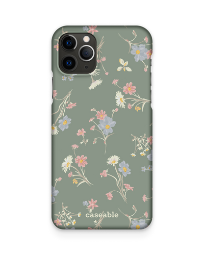 Wild Flower Sprigs Hard Shell Phone Case Apple iPhone 11 Pro Max