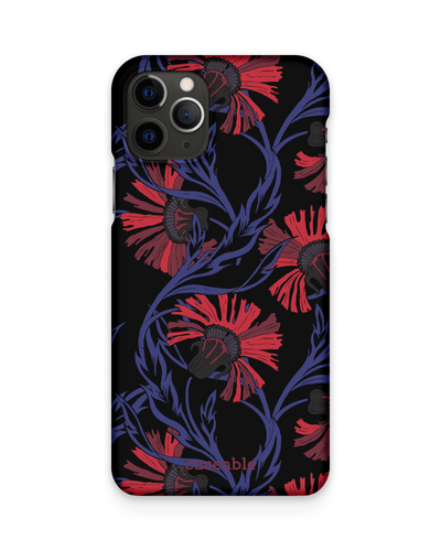 Midnight Floral Hard Shell Phone Case Apple iPhone 11 Pro Max