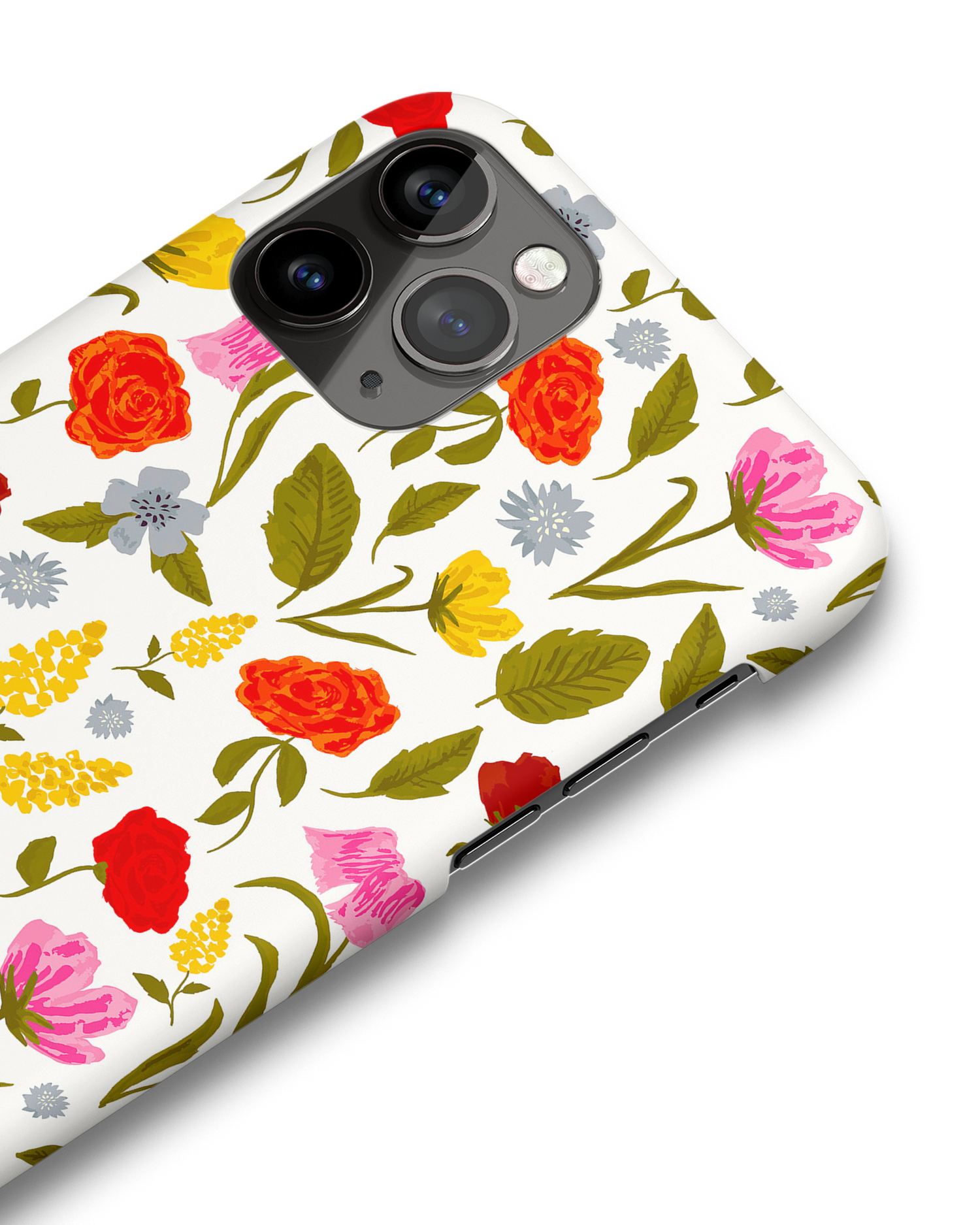 Botanical Beauties Hard Shell Phone Case Apple iPhone 11 Pro Max: Detail Shot