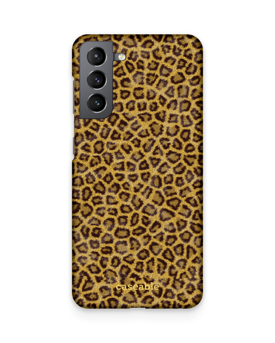 Leopard Skin Hard Shell Phone Case Samsung Galaxy S21 Plus