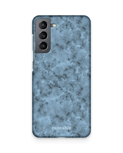 Blue Marble Hard Shell Phone Case Samsung Galaxy S21 Plus