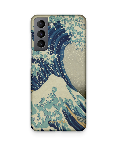 Great Wave Off Kanagawa By Hokusai Hard Shell Phone Case Samsung Galaxy S21 Plus