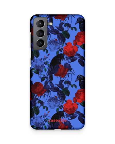 Roses And Ravens Hard Shell Phone Case Samsung Galaxy S21 Plus