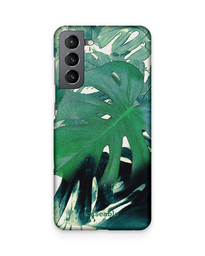 Saturated Plants Hard Shell Phone Case Samsung Galaxy S21 Plus