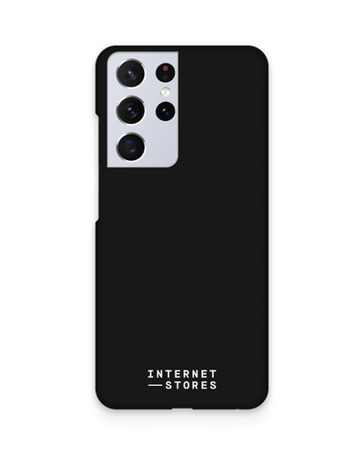 ISG Black Hard Shell Phone Case Samsung Galaxy S21 Ultra
