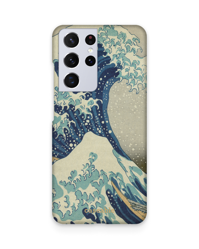 Great Wave Off Kanagawa By Hokusai Hard Shell Phone Case Samsung Galaxy S21 Ultra