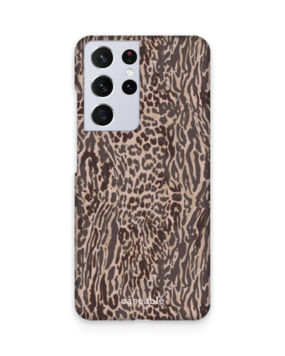 Animal Skin Tough Love Hard Shell Phone Case Samsung Galaxy S21 Ultra