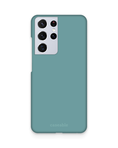 TURQUOISE Hard Shell Phone Case Samsung Galaxy S21 Ultra