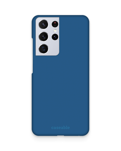 CLASSIC BLUE Hard Shell Phone Case Samsung Galaxy S21 Ultra