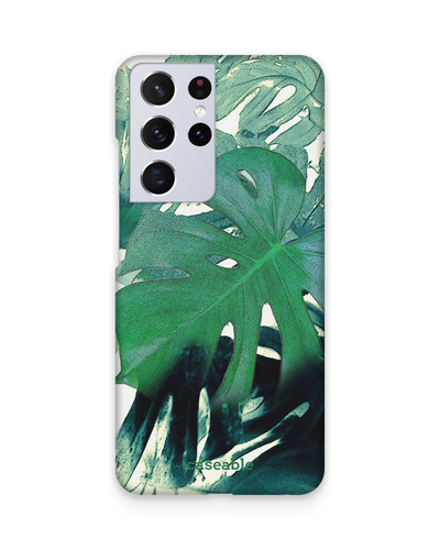 Saturated Plants Hard Shell Phone Case Samsung Galaxy S21 Ultra