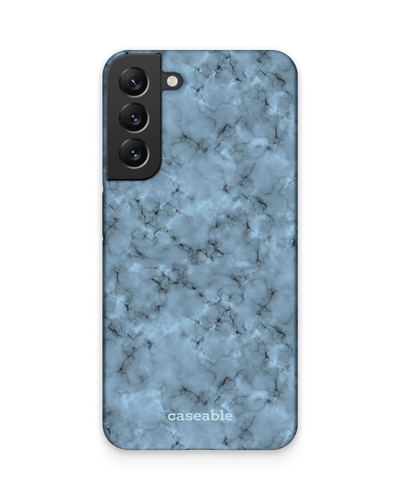 Blue Marble Hard Shell Phone Case Samsung Galaxy S22 Plus 5G