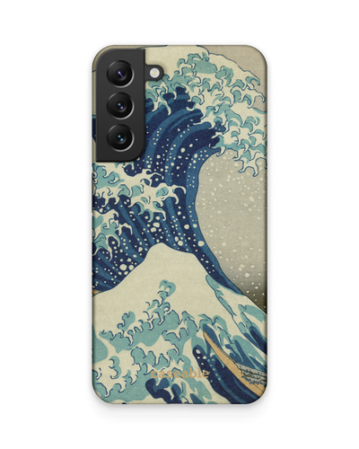 Great Wave Off Kanagawa By Hokusai Hard Shell Phone Case Samsung Galaxy S22 Plus 5G