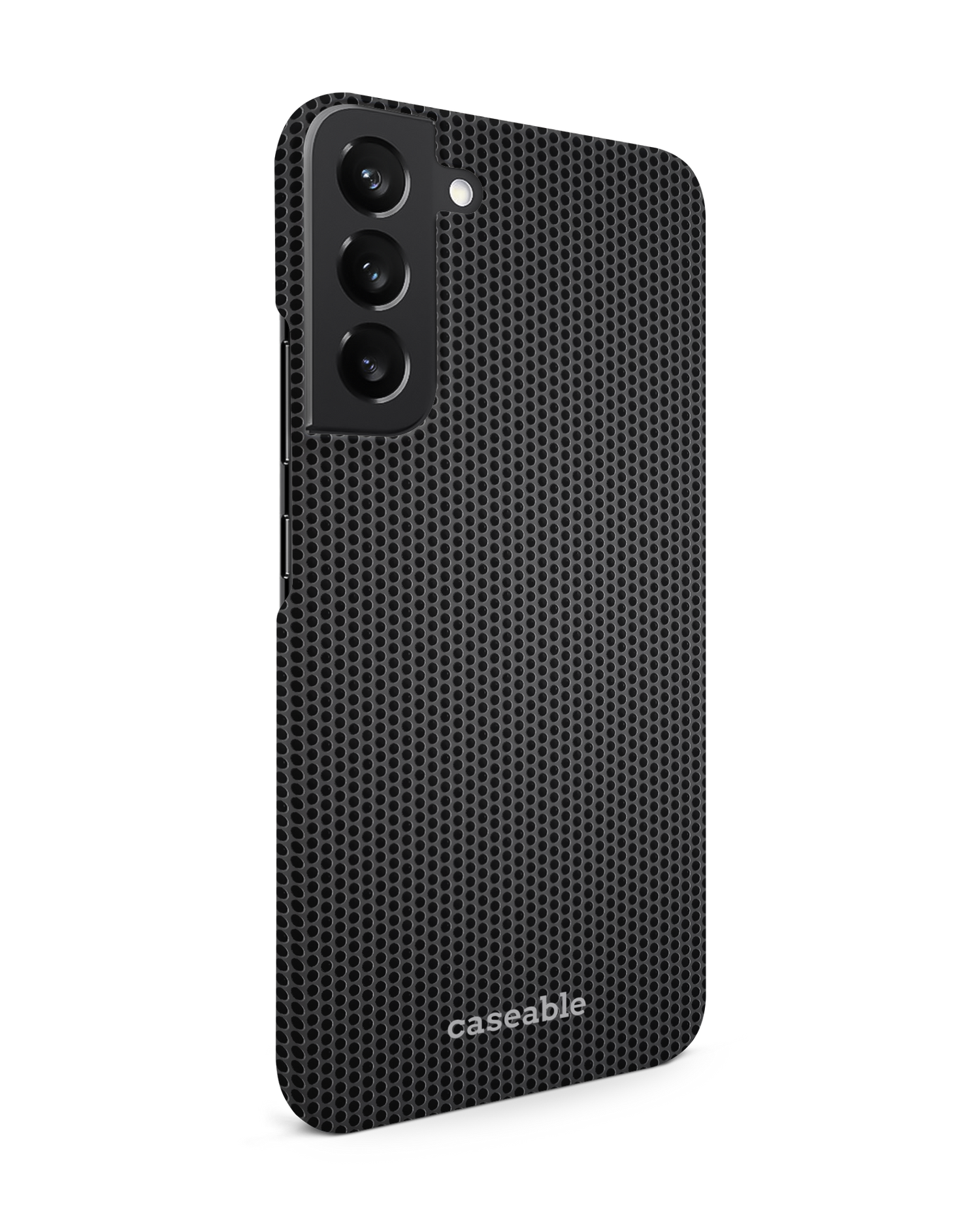 Carbon II Hard Shell Phone Case Samsung Galaxy S22 Plus 5G: View from the left side