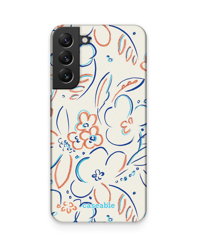 Bloom Doodles Hard Shell Phone Case Samsung Galaxy S22 Plus 5G