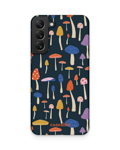 Mushroom Delights Hard Shell Phone Case Samsung Galaxy S22 Plus 5G