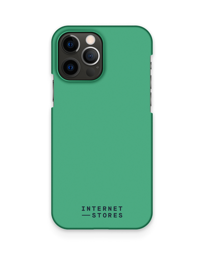 ISG Neon Green Hard Shell Phone Case Apple iPhone 12 Pro Max
