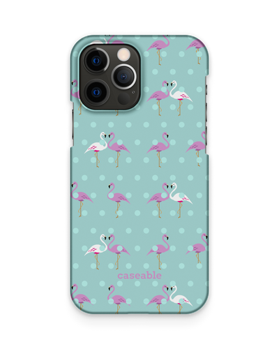 Two Flamingos Hard Shell Phone Case Apple iPhone 12 Pro Max