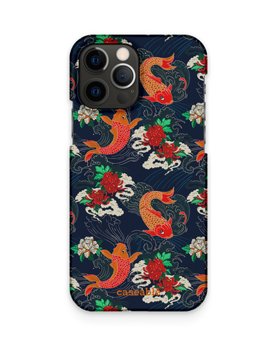 Repeating Koi Hard Shell Phone Case Apple iPhone 12 Pro Max