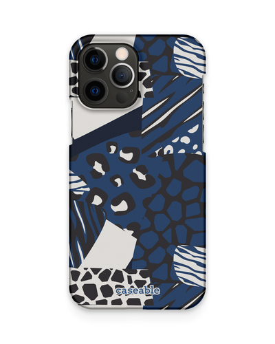 Animal Print Patchwork Hard Shell Phone Case Apple iPhone 12 Pro Max