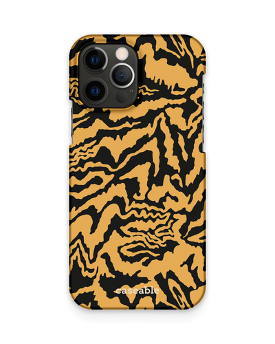 Warped Tiger Stripes Hard Shell Phone Case Apple iPhone 12 Pro Max