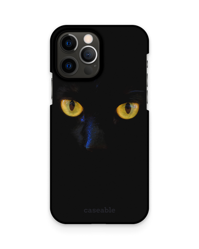 Black Cat Hard Shell Phone Case Apple iPhone 12 Pro Max