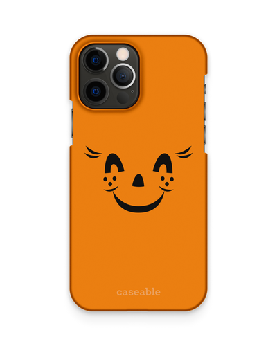 Pumpkin Smiles Hard Shell Phone Case Apple iPhone 12 Pro Max