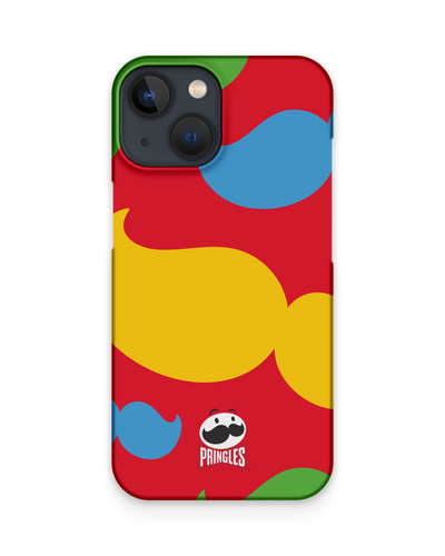 Pringles Moustache Hard Shell Phone Case Apple iPhone 13 mini