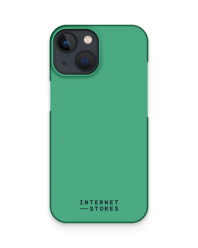 ISG Neon Green Hard Shell Phone Case Apple iPhone 13 mini