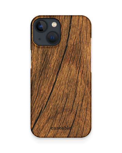 Wood Hard Shell Phone Case Apple iPhone 13 mini