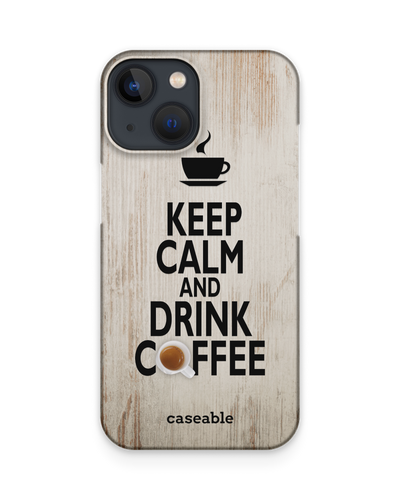 Drink Coffee Hard Shell Phone Case Apple iPhone 13 mini