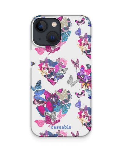 Butterfly Love Hard Shell Phone Case Apple iPhone 13 mini