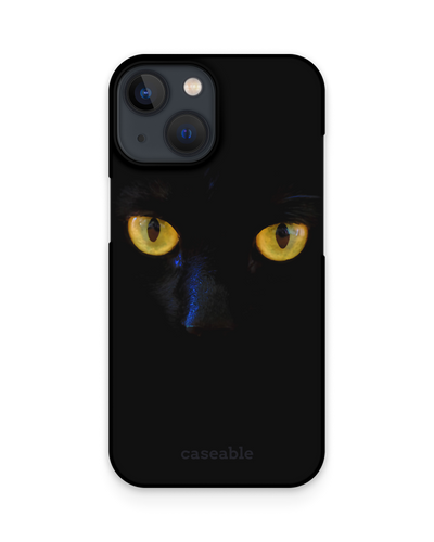 Black Cat Hard Shell Phone Case Apple iPhone 13 mini