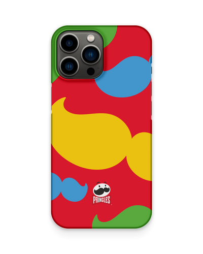 Pringles Moustache Hard Shell Phone Case Apple iPhone 13 Pro Max