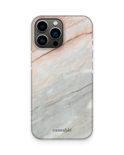 Mother of Pearl Marble Hard Shell Phone Case Apple iPhone 13 Pro Max
