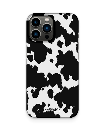 Cow Print Hard Shell Phone Case Apple iPhone 13 Pro Max