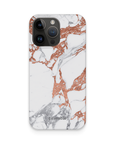 Marble Mix Hard Shell Phone Case for Apple iPhone 14 Pro Max