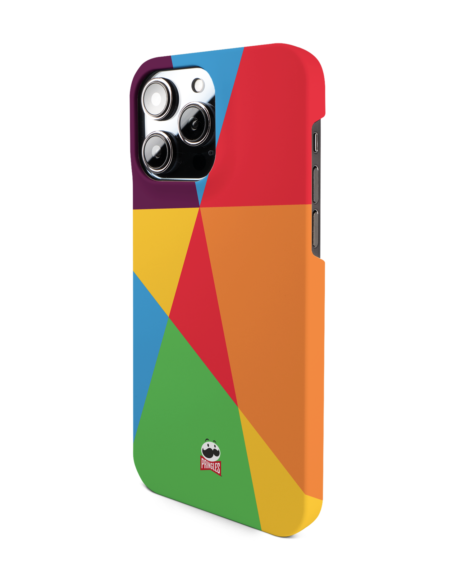 Pringles Abstract Hard Shell Phone Case for Apple iPhone 14 Pro Max: View from the right side
