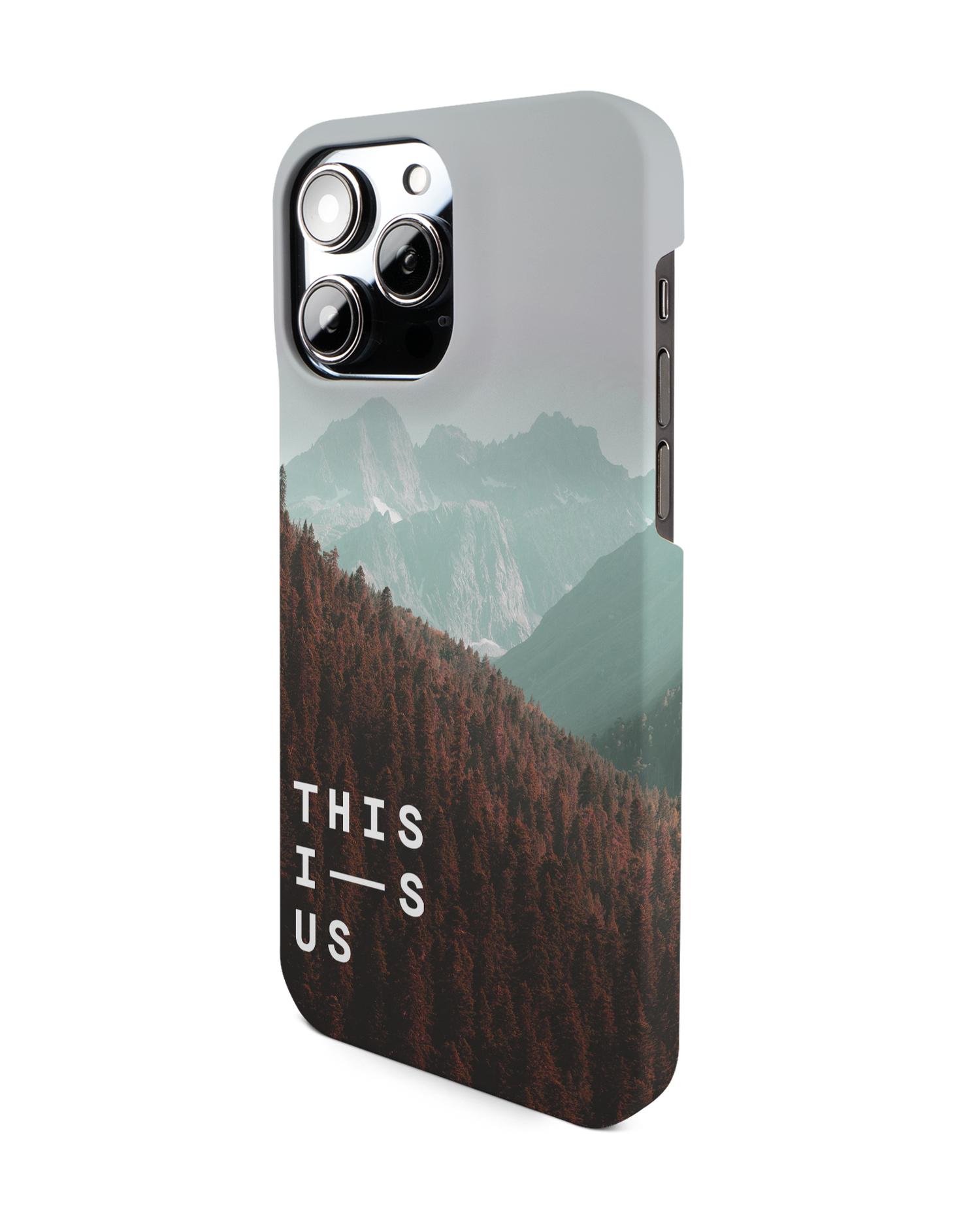 Into the Woods Hard Shell Phone Case for Apple iPhone 14 Pro Max: View from the right side